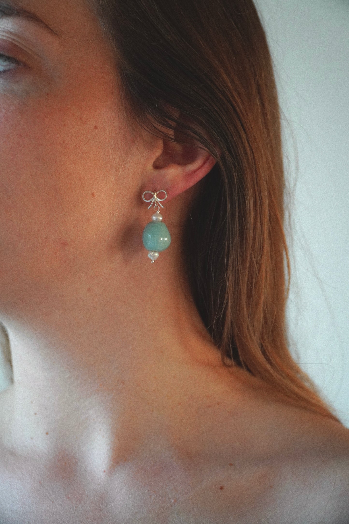 Pendientes Perla Lagoon